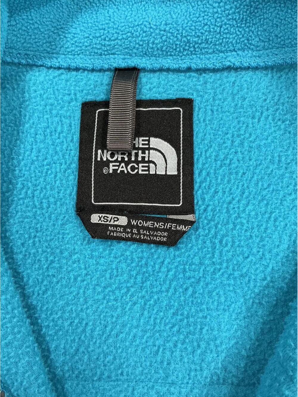 The North Face Polartec Fleece Jacket Blue Gray Full Zip Women's XS - Picture 8 of 14